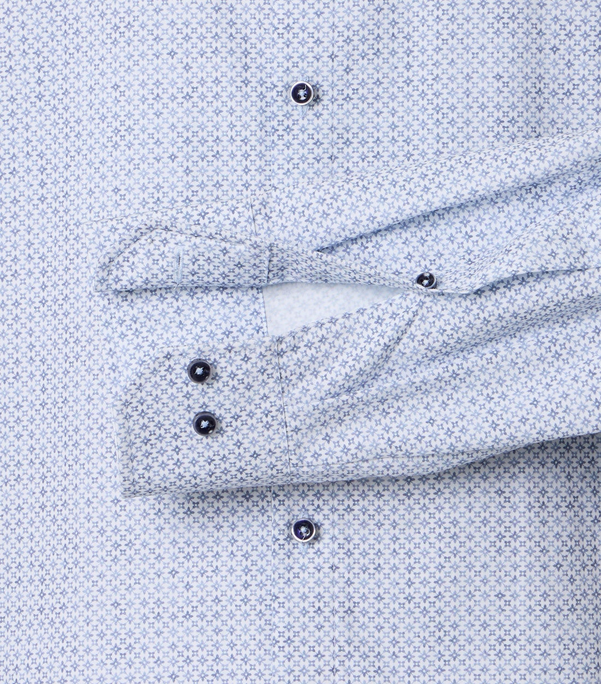 skjorta shirt venti casamoda modern fit regular fit micro flowers white vit kostym skjorta