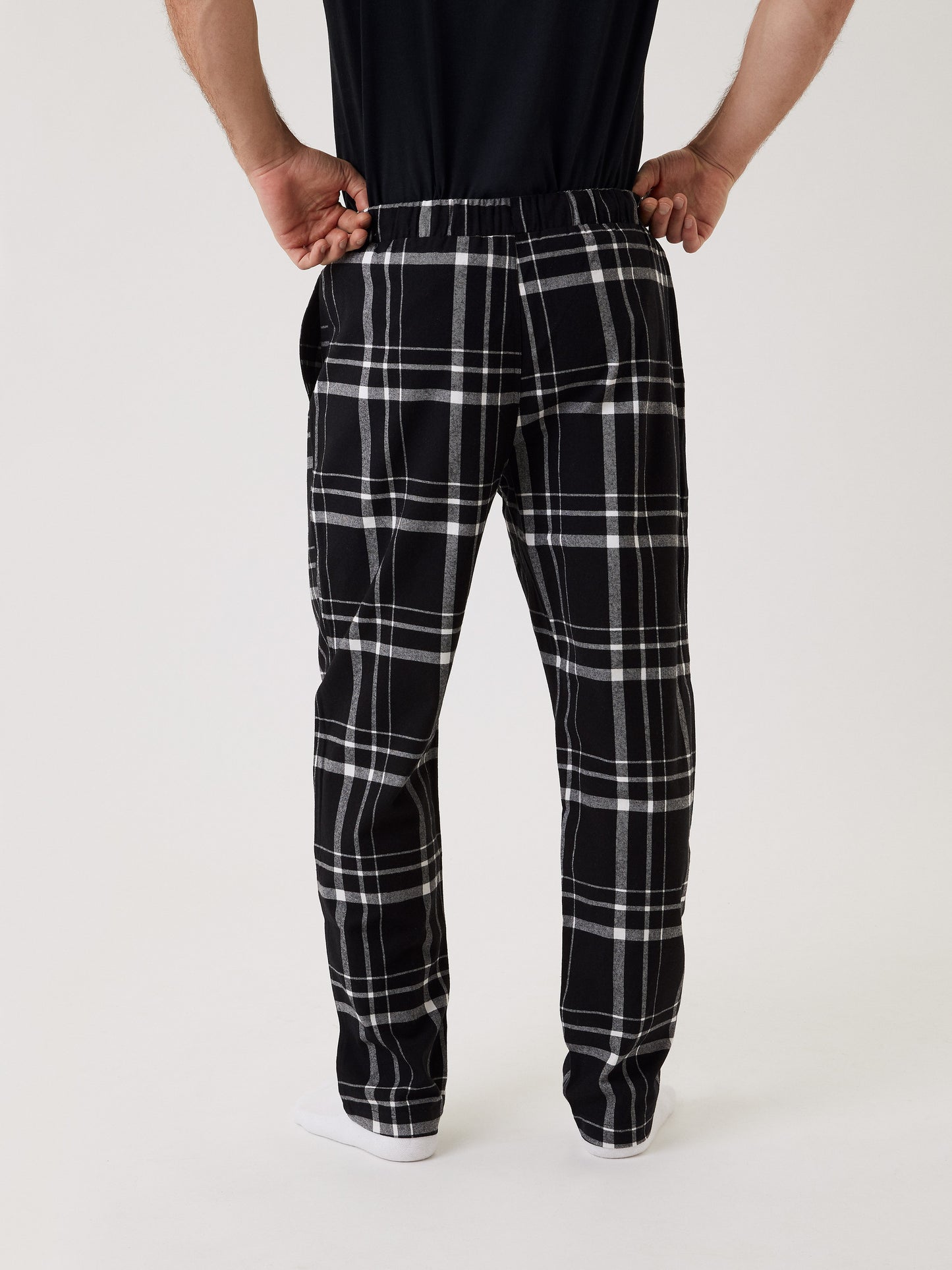 pyjamas byxor pants björn borg core flannel pyjama pants lounge pattern p0135