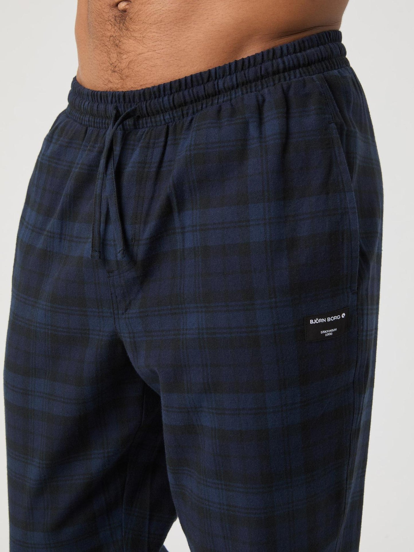 pyjamas byxor pants björn borg core flannel pyjama pants classic tartan 2 p0780