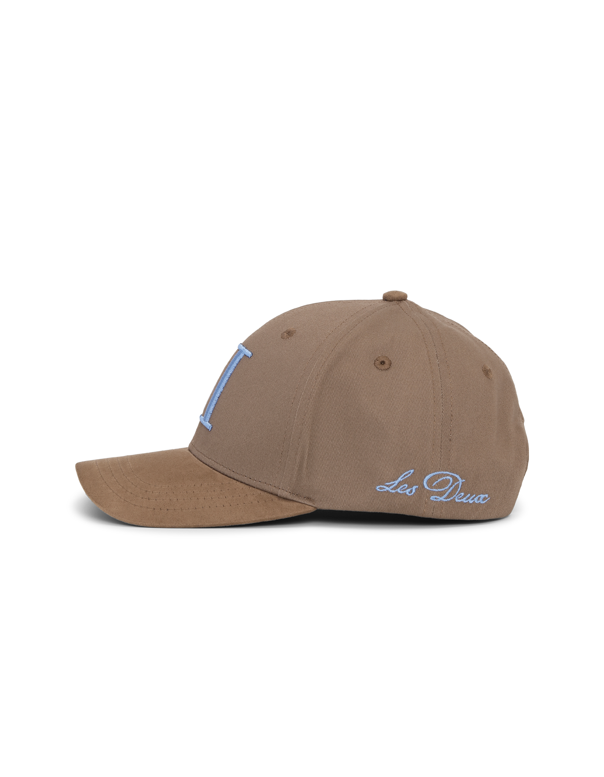 keps les deux cap core baseball cap caribou brown brun sand fri frakt stenungsund