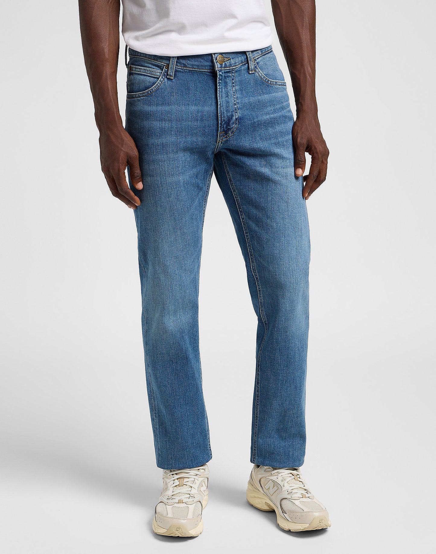 daren lee daren zip leejeans stretch regular fit raka jeans dragkedja zip higland