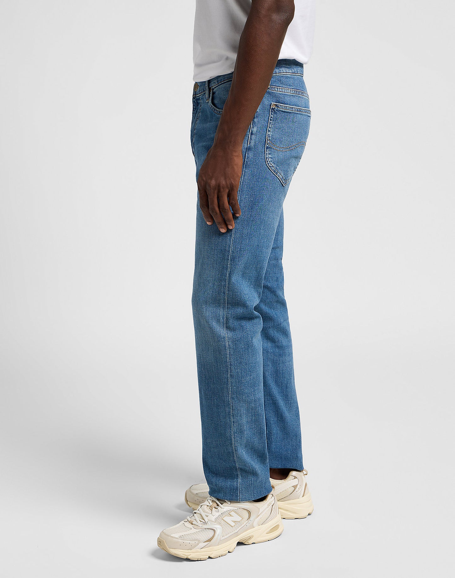 daren lee daren zip leejeans stretch regular fit raka jeans dragkedja zip higland