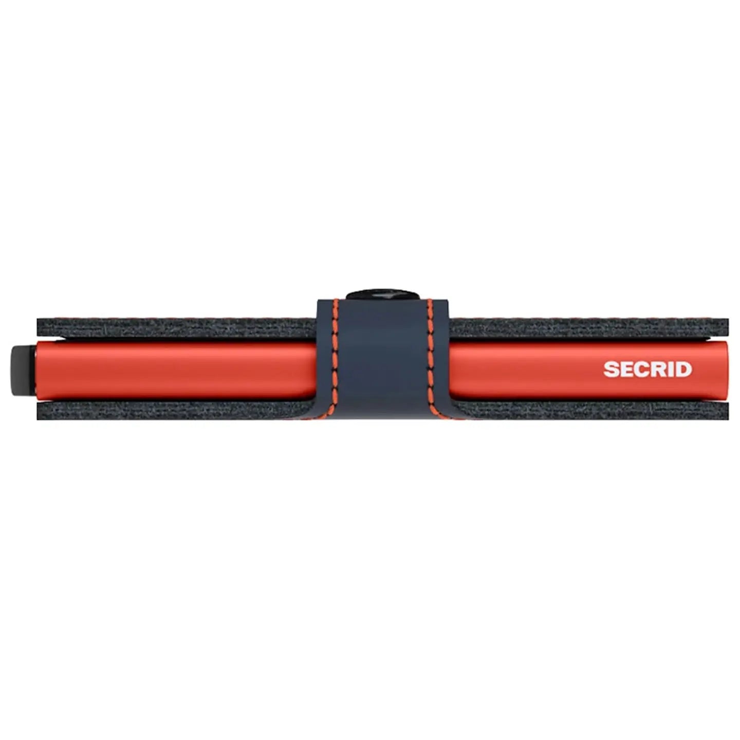 miniwallet matte secrid night blue orange plånbok wallet korthållare blå navy