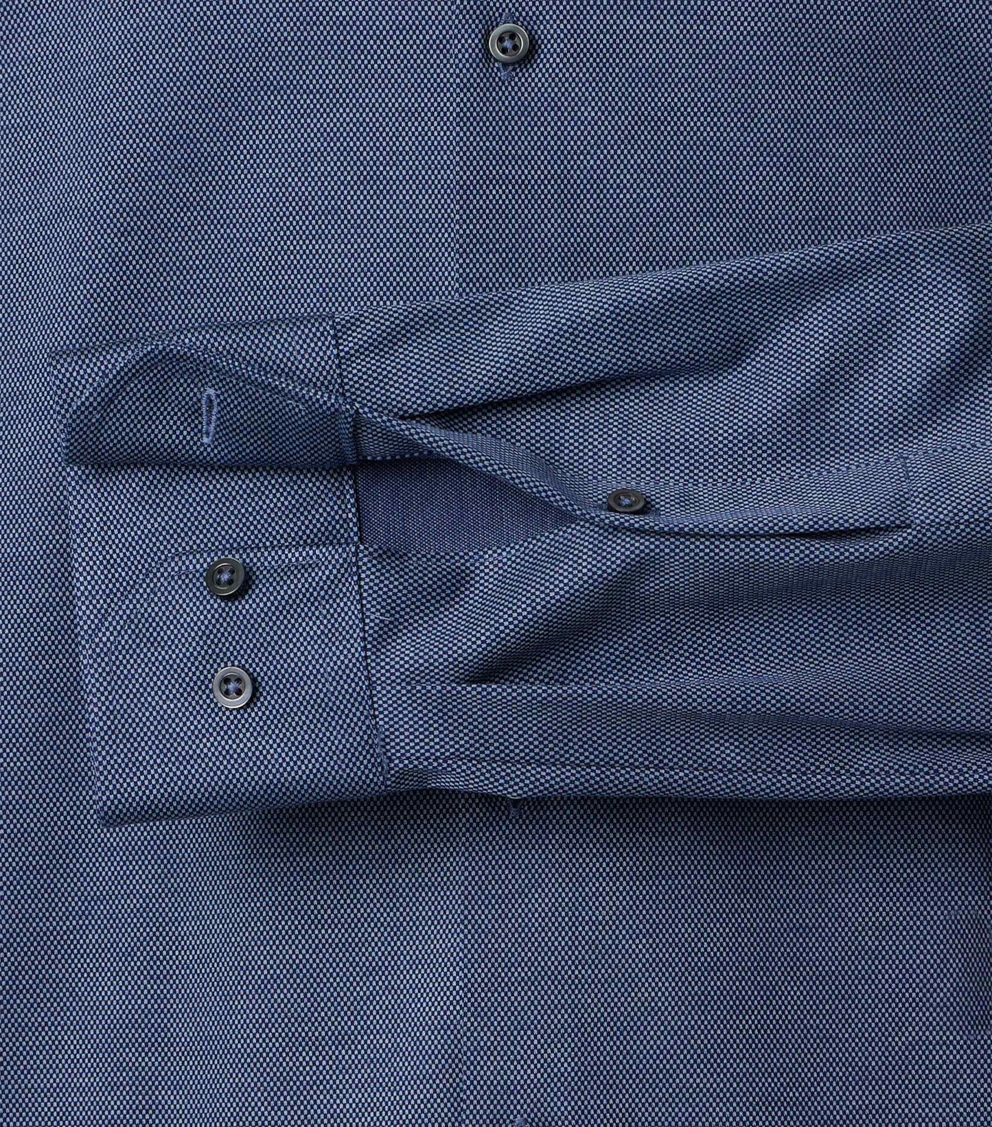 skjorta shirt venti modern fit navy pattern regular fit blue blå