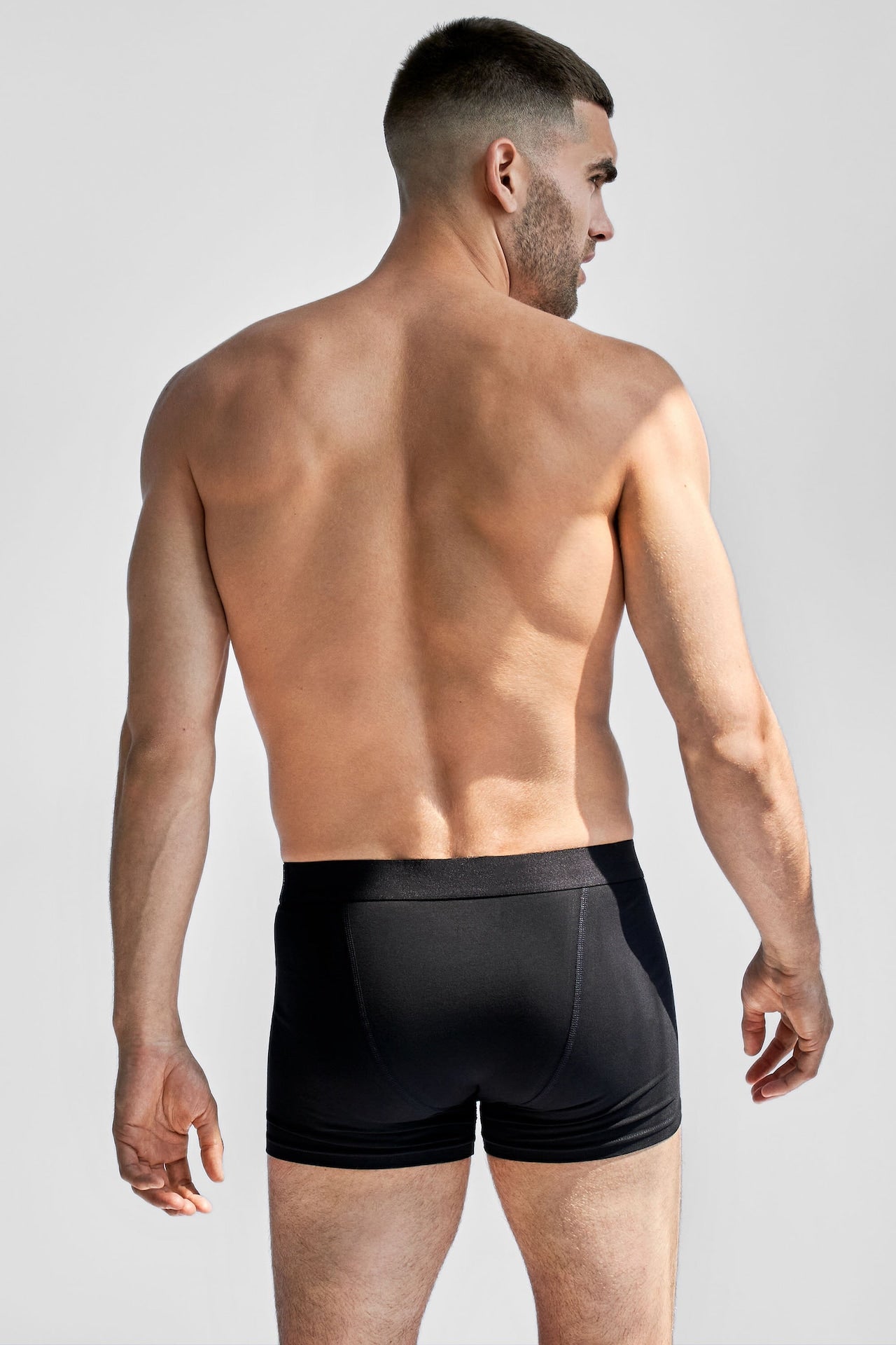 kalsonger boxer 3 pack bread&boxer brief boxer black svart