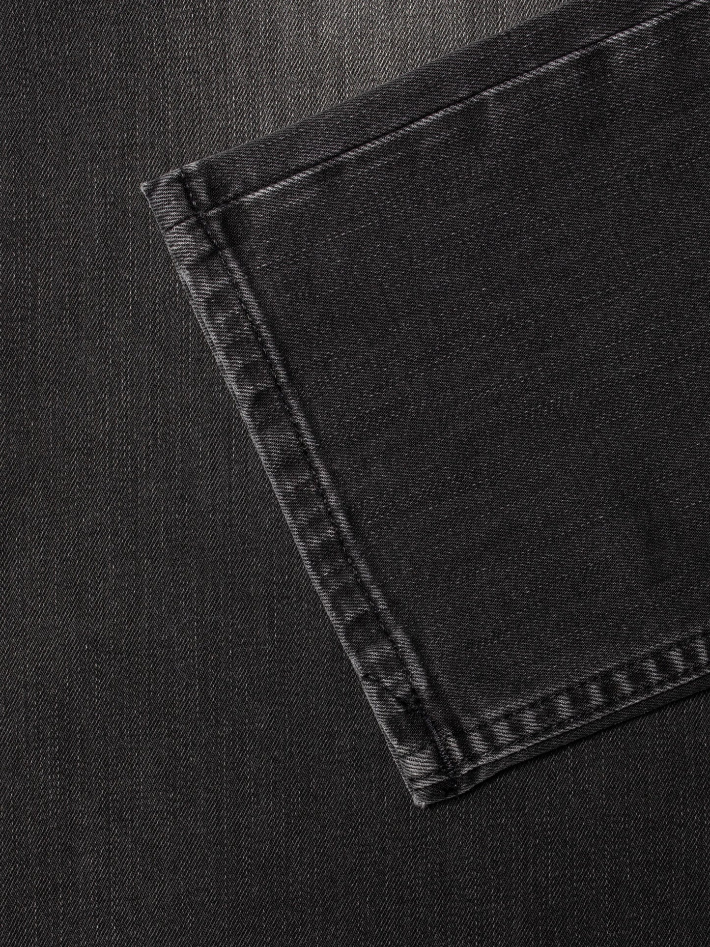 jeans nudiejeans nudie jeans solid ollie black mist slim fit stretch grå svart denim fri frakt stenungsund