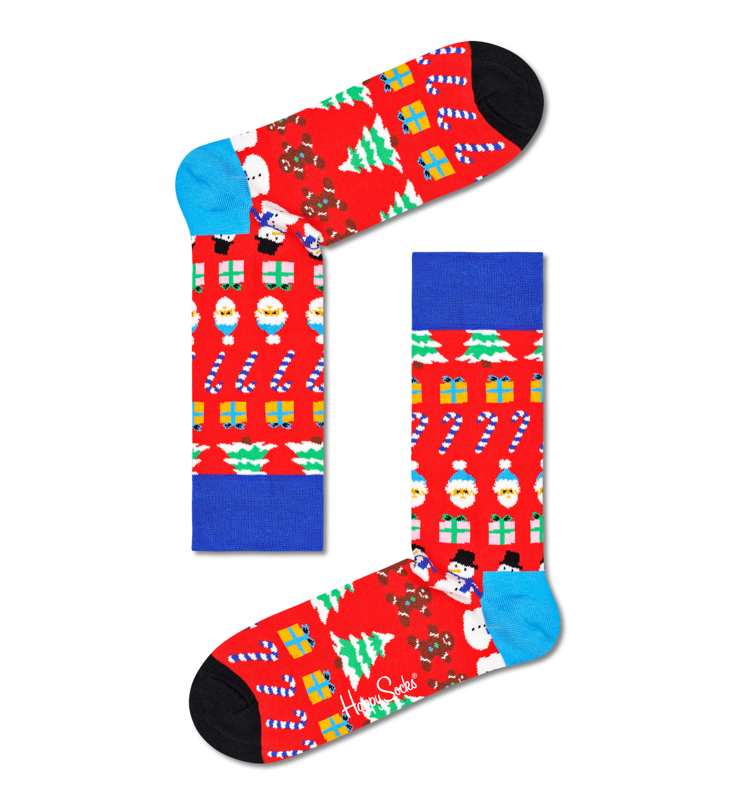 sockar strumpor socks all l want for christmas happy socks julstrumpor