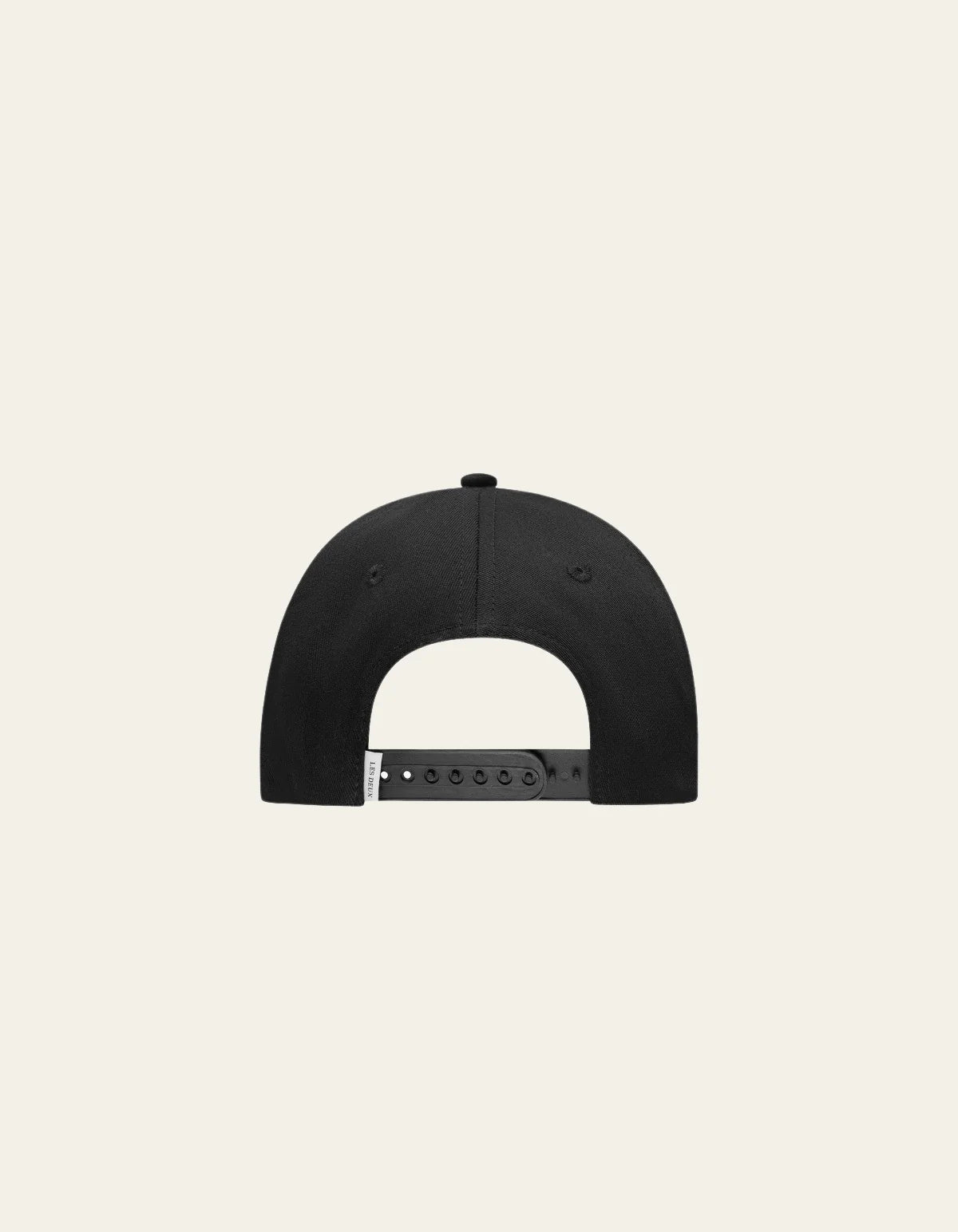 les deux keps baseball cap suede black svart white vit cap