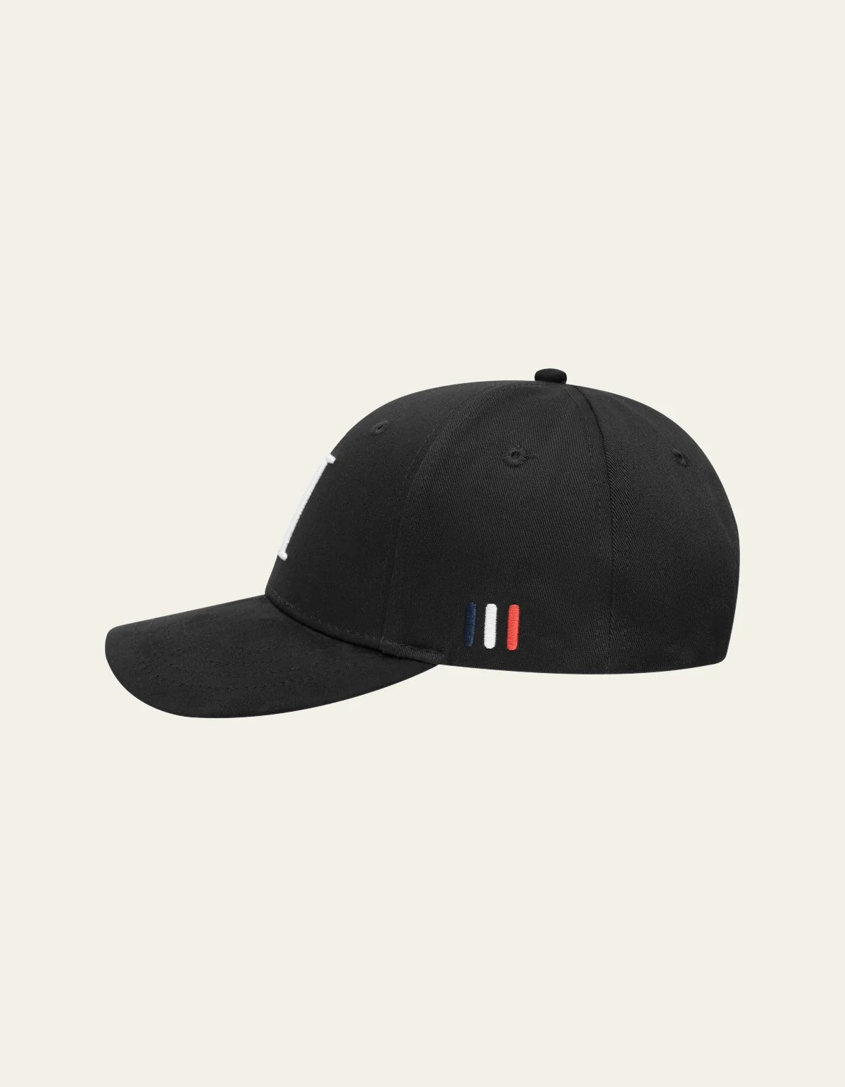 les deux keps baseball cap suede black svart white vit cap