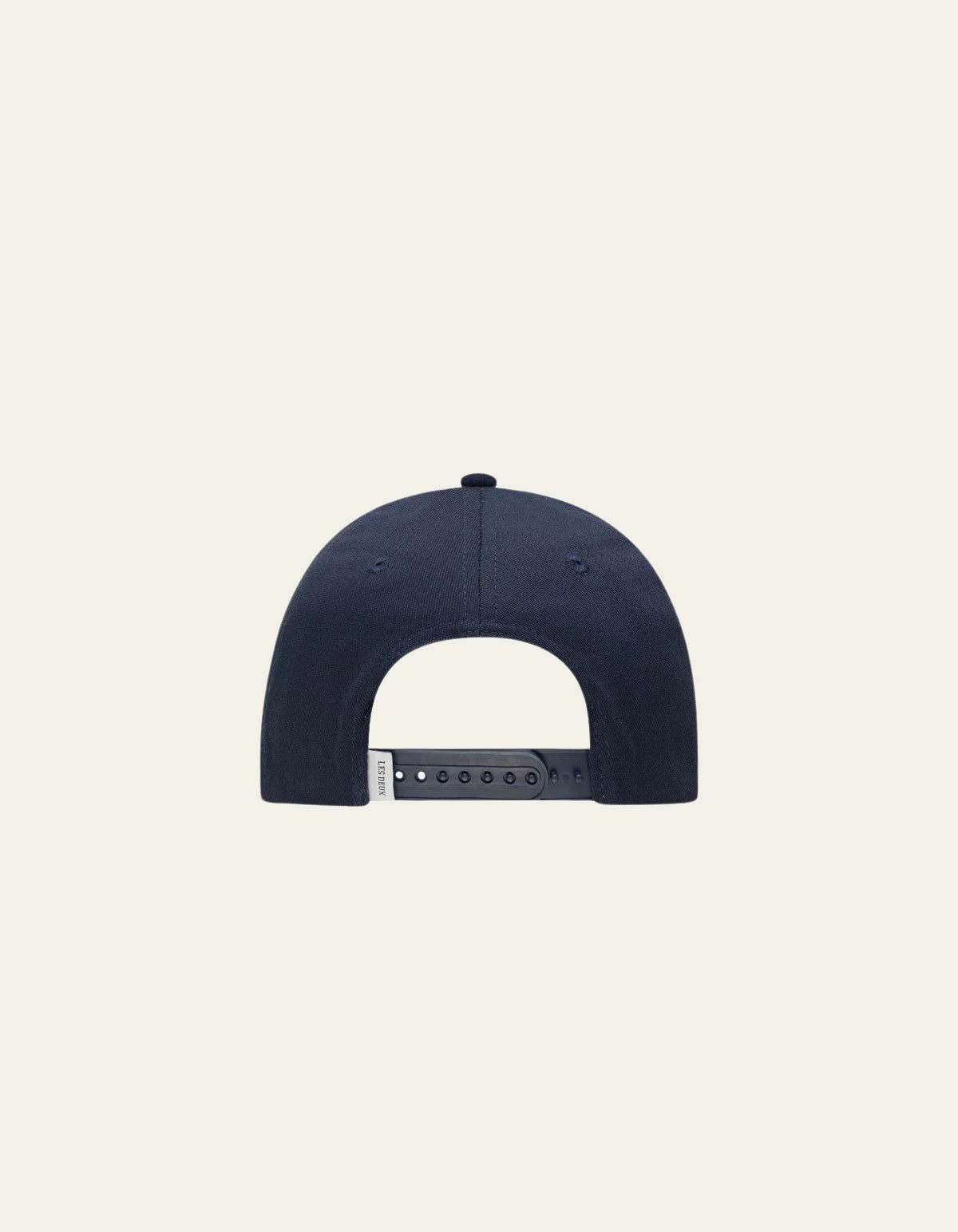 les deux keps baseball cap suede dark navy white blå vit cap