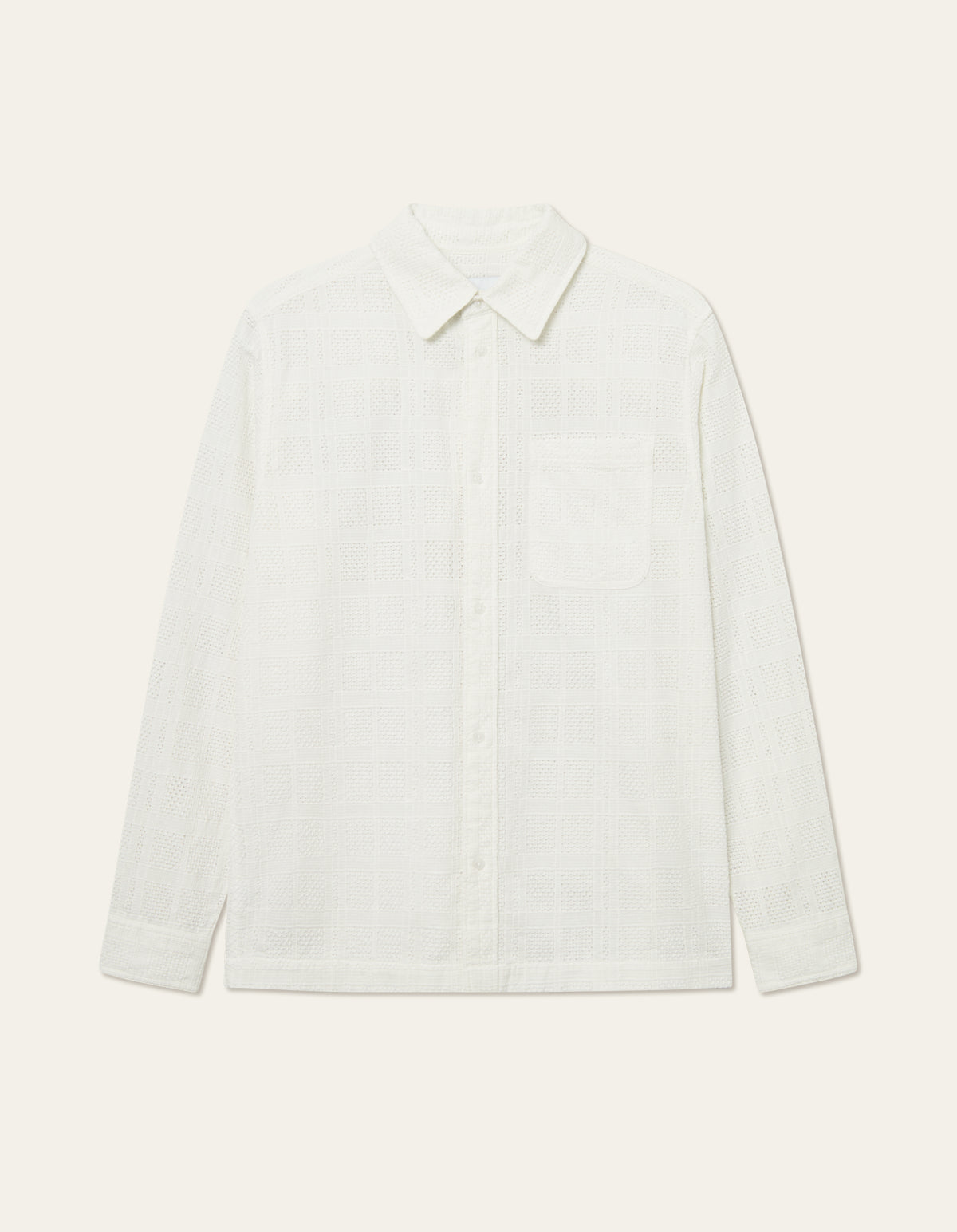 Charlie LS Shirt Ivory