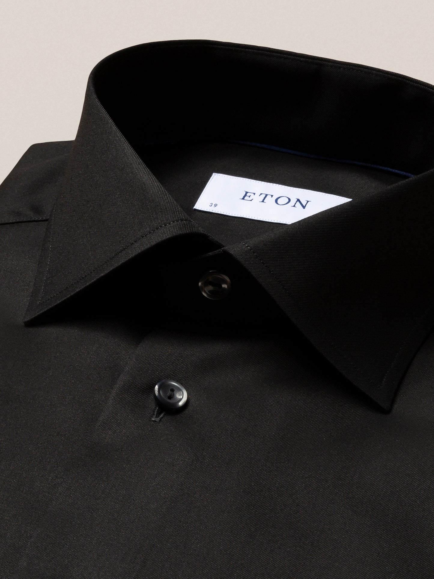 Slim Fit Svart