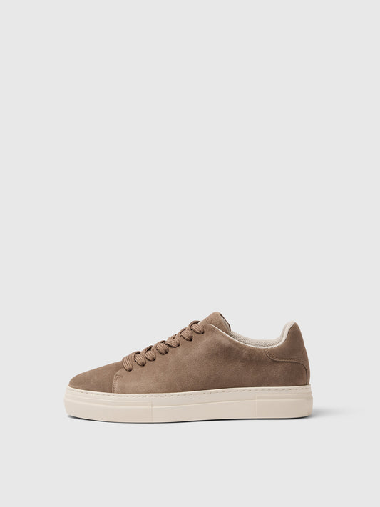 David Chunky Suede Greige