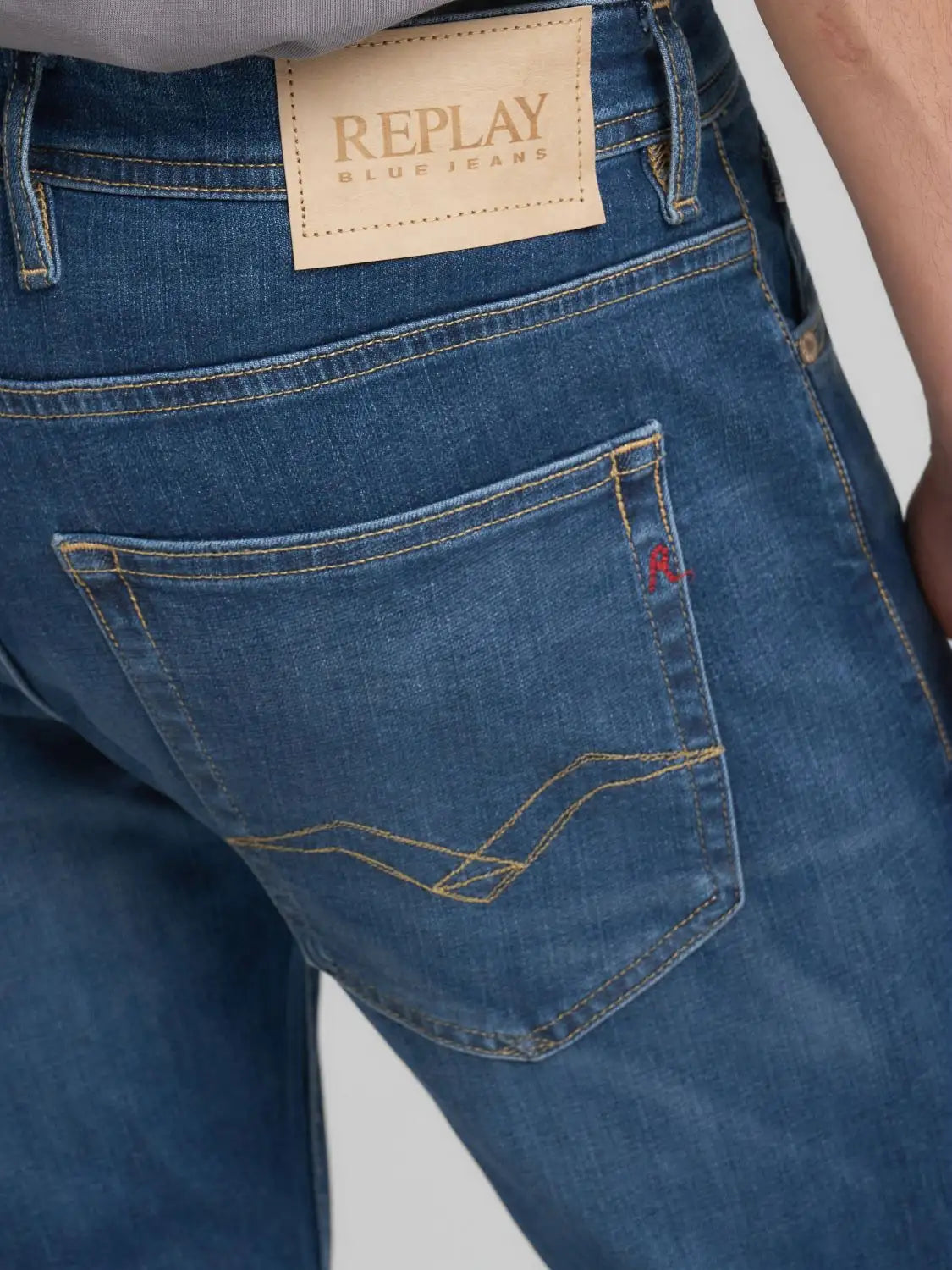 grover replay jeans ma972 stretch denim regular fit raka jeans