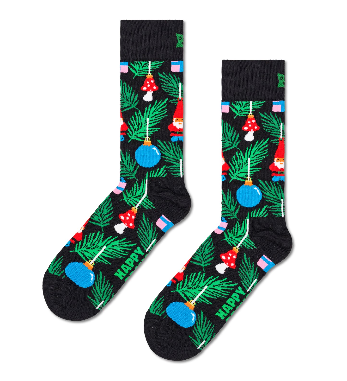 sockar strumpor happysocks julstrumpor happy socks jul sockar christmas tree decoration tomtar