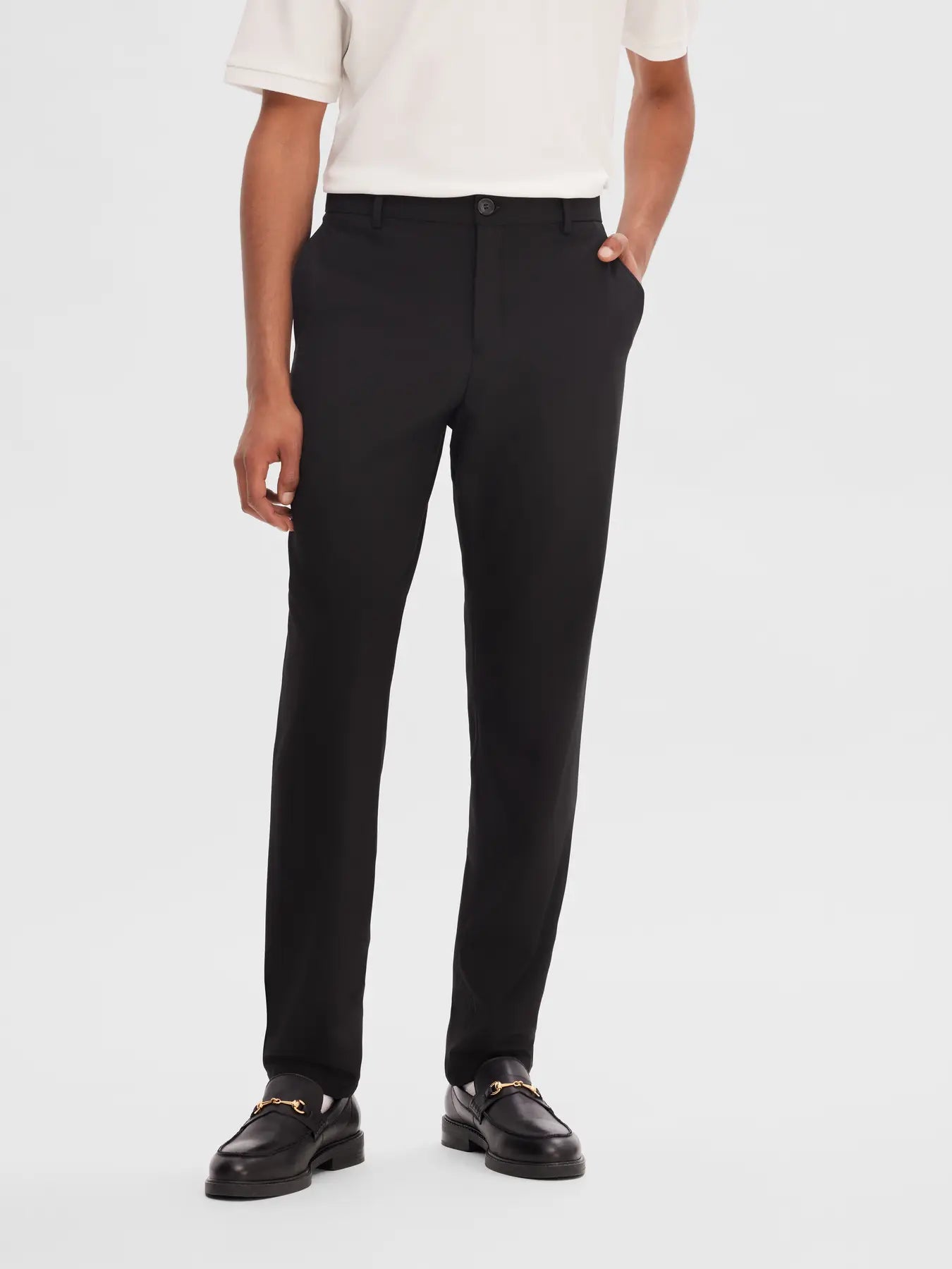 byxor robert flex pants selected homme dressage byxor stretch black svart