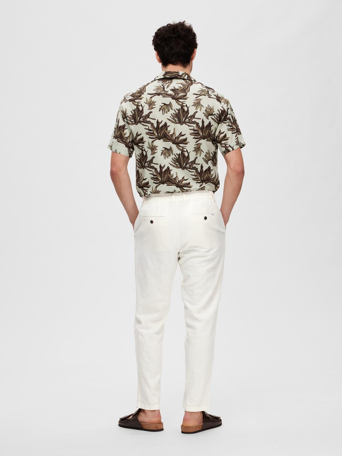Brody 172 Linen Pants Cloud Dancer