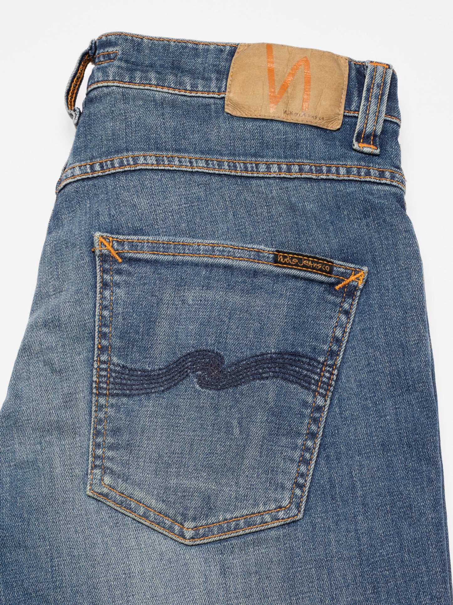 grim tim nudie jeans denim nudiejeans faded memory slim fit stretch