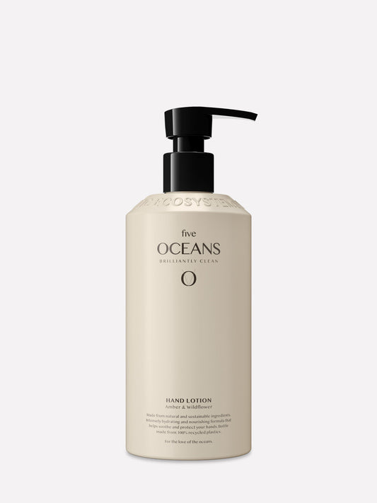 hand creme five oceans hand lotion amber wildflower lifestyle