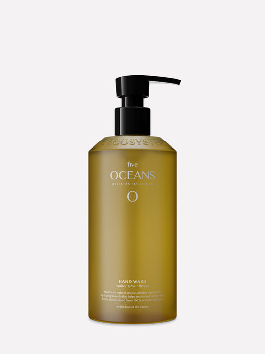tvål hand wash five oceans tvättahänder amber wildflower lifestyle