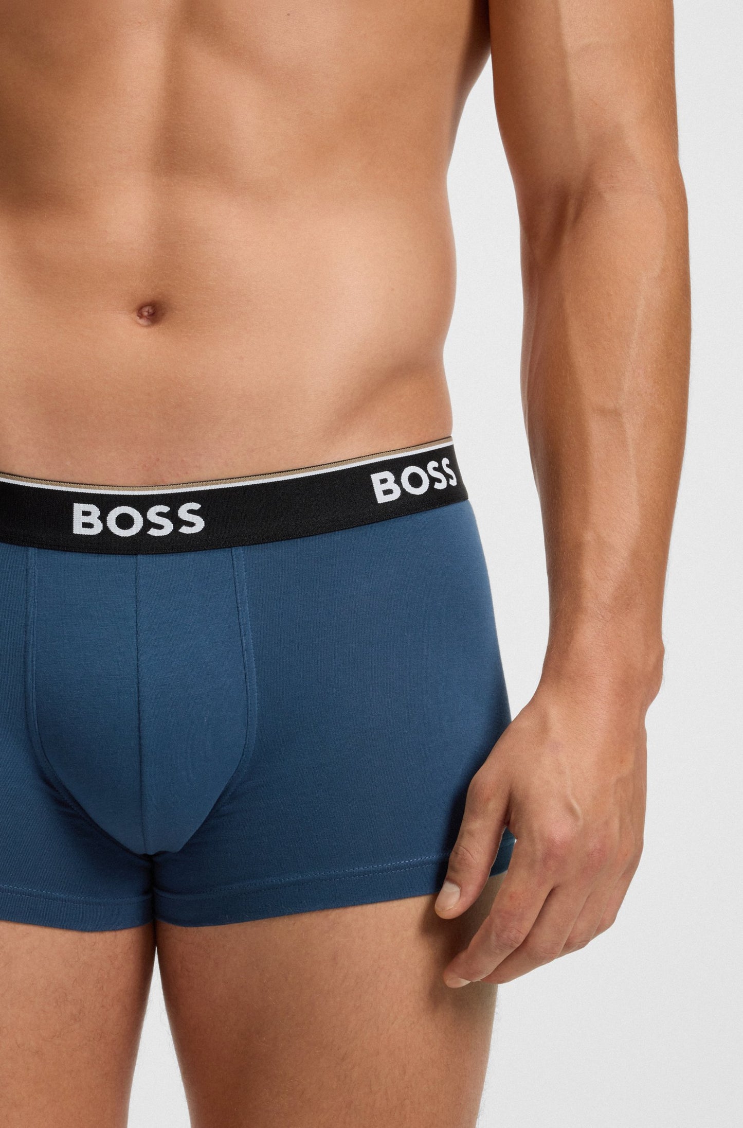 kalsonger boxer boss trunk hugo boss underkläder boss orange 3pack power bomull stretch