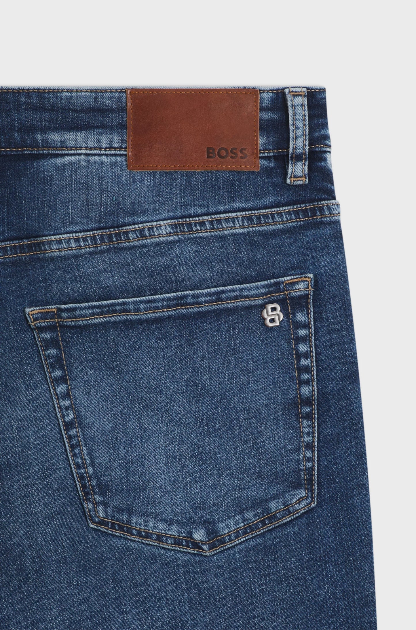 jeans boss hugo boss denim stretch Maine bright blue regular fit raka jeans