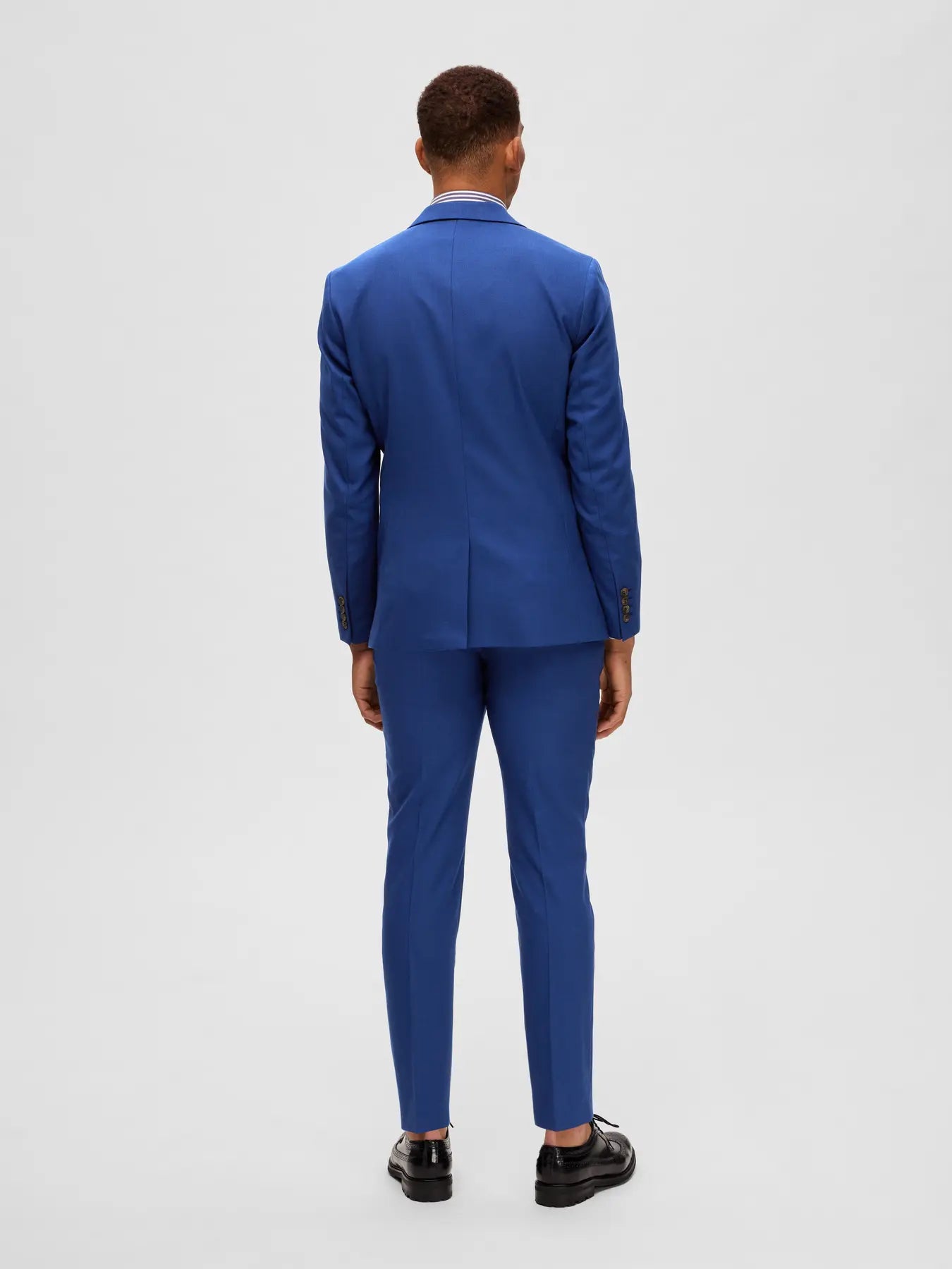 kavaj kostym selected homme neil blazer suit blazer blue depths blue blå student bröllop