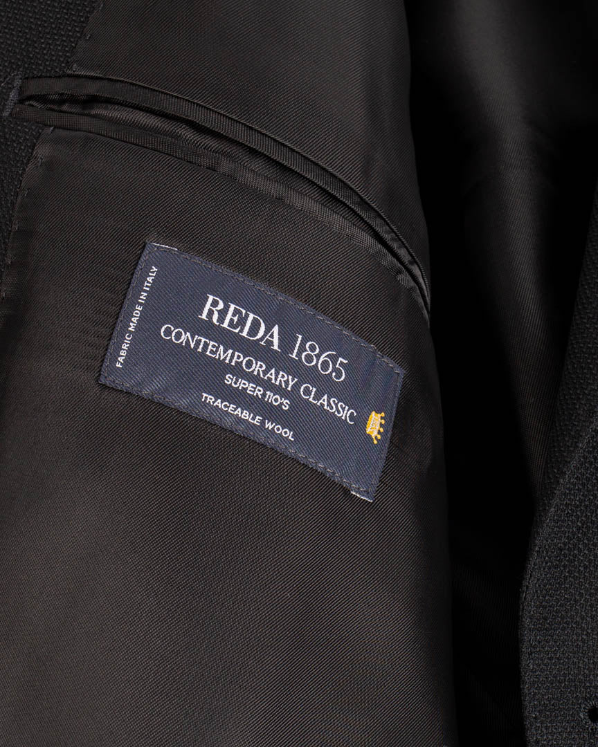 kavaj blazer kjell classic fit regular fit jacket black svart