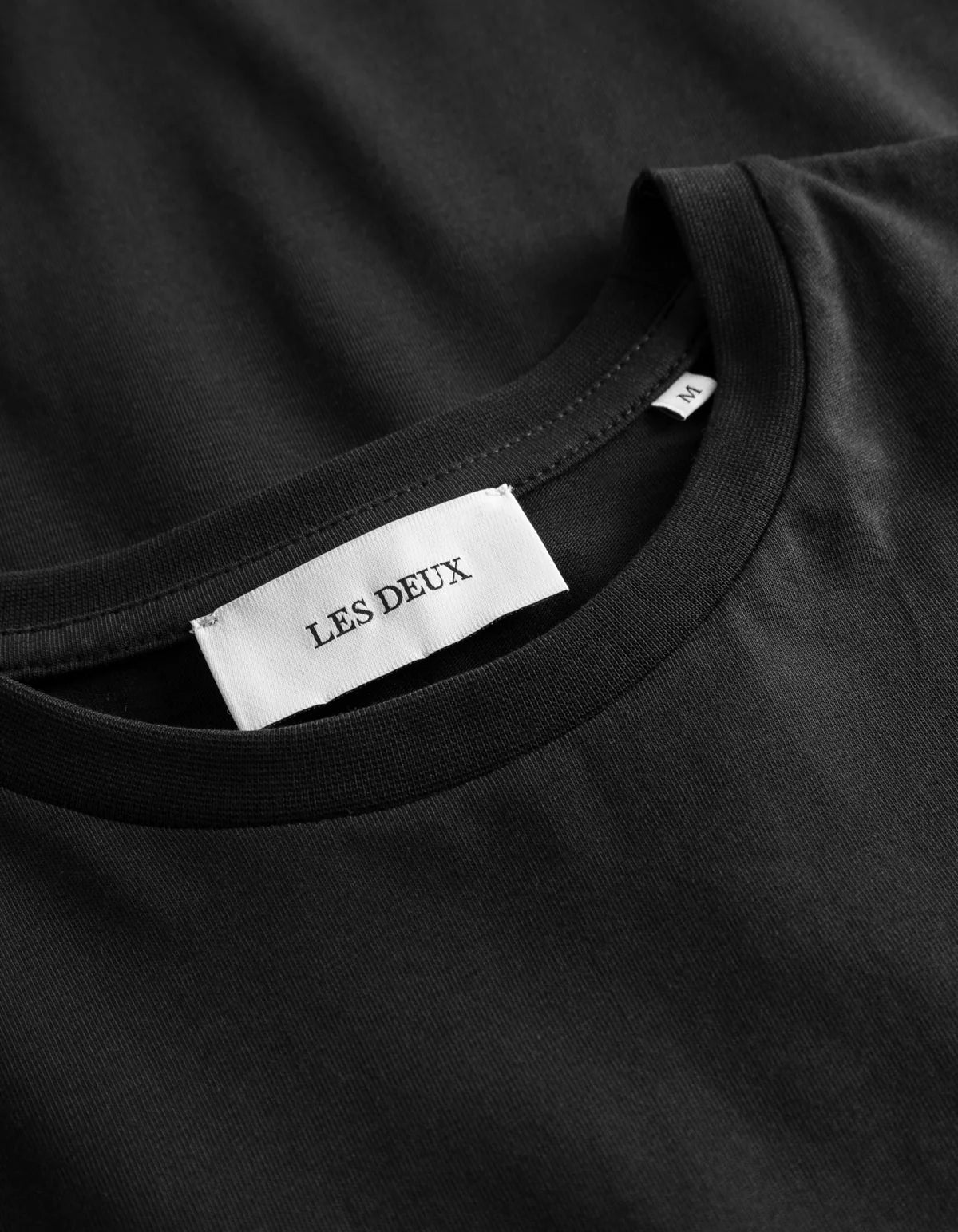t-shirt tee les deux nörregaard tonal black svart norregaard