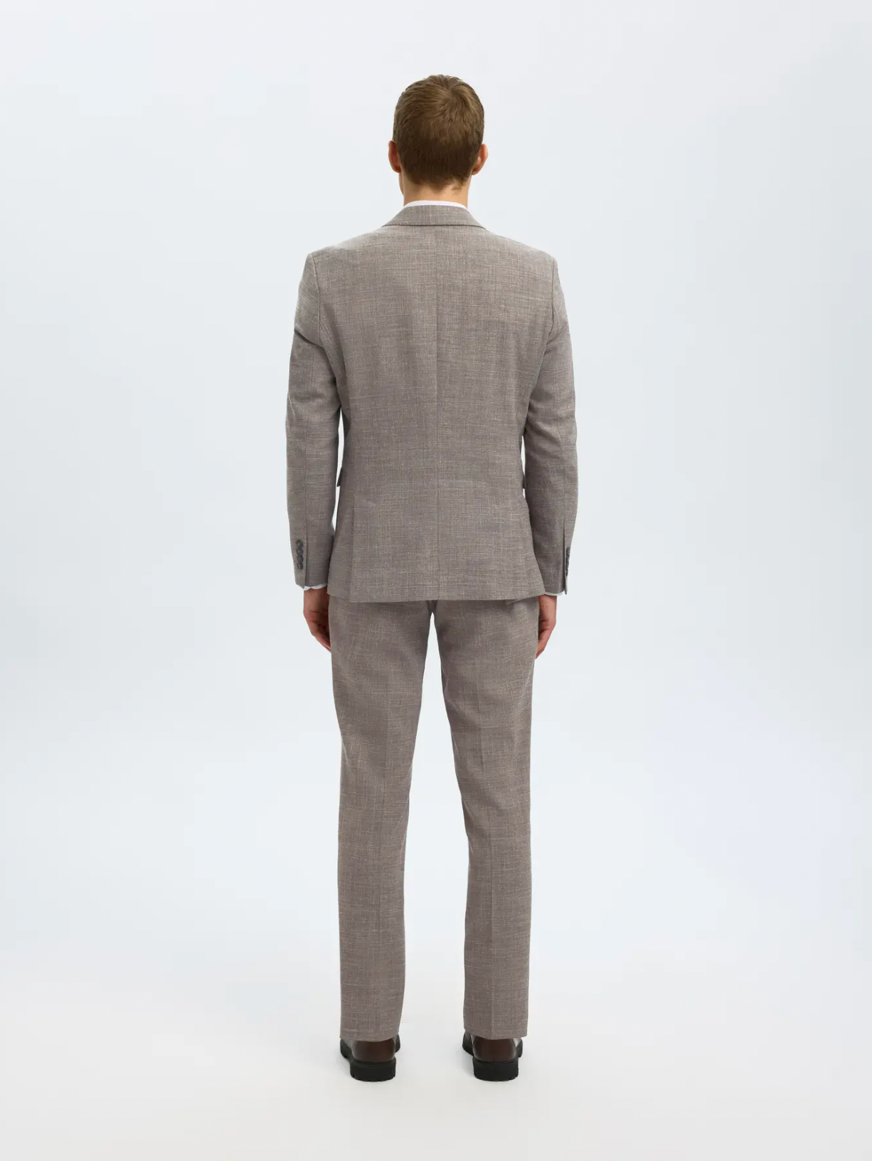 Oasis Linen Blazer Dark Sand