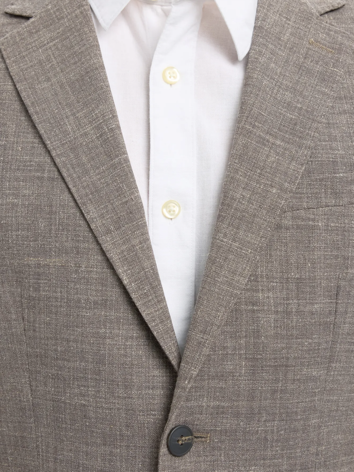 Oasis Linen Blazer Dark Sand