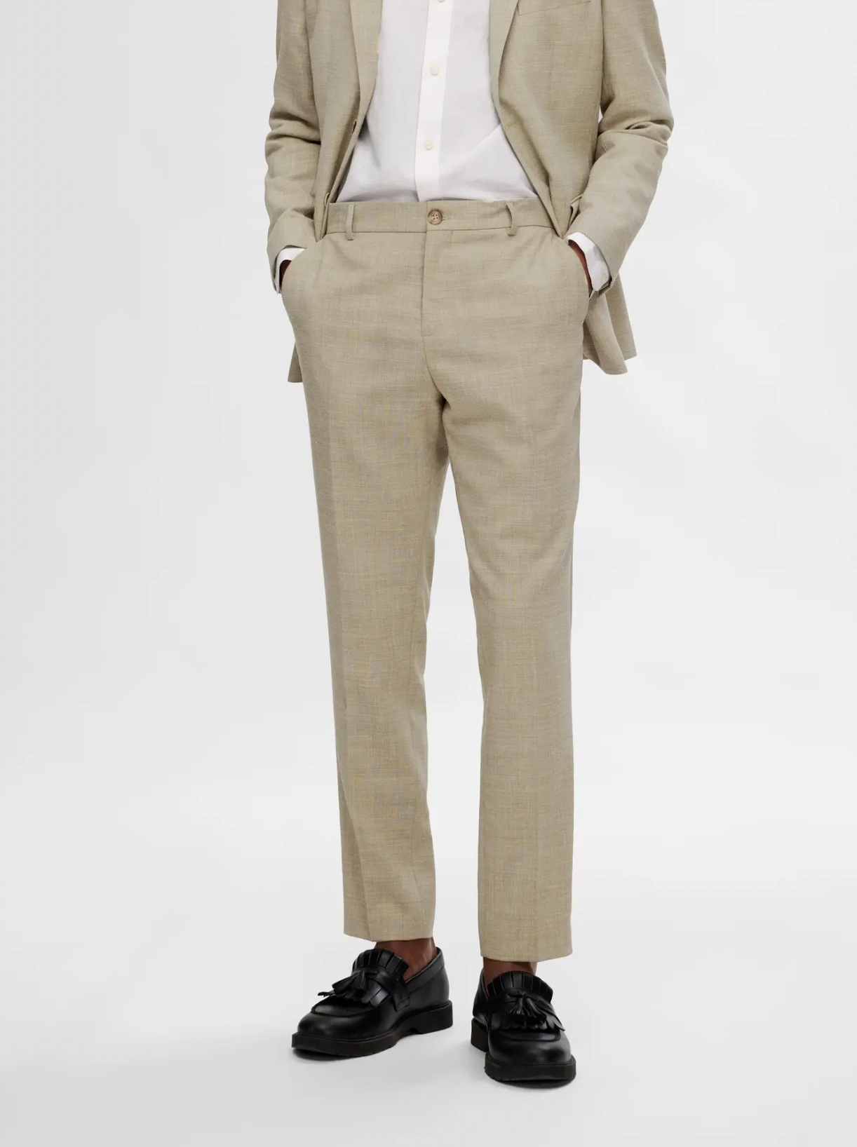 Oasis Linen Trousers Sand