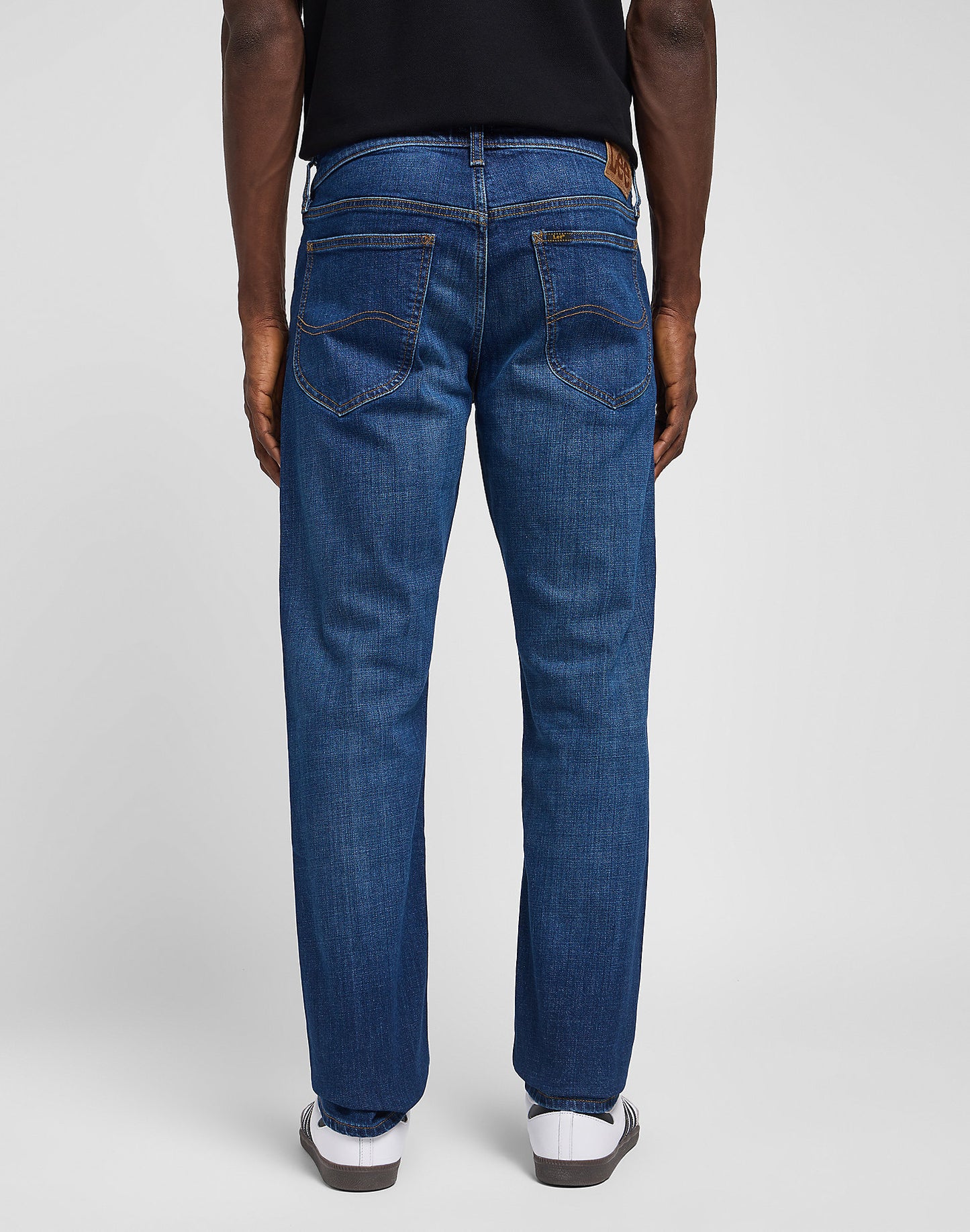 daren lee daren zip leejeans stretch regular fit raka jeans dragkedja zip on the road
