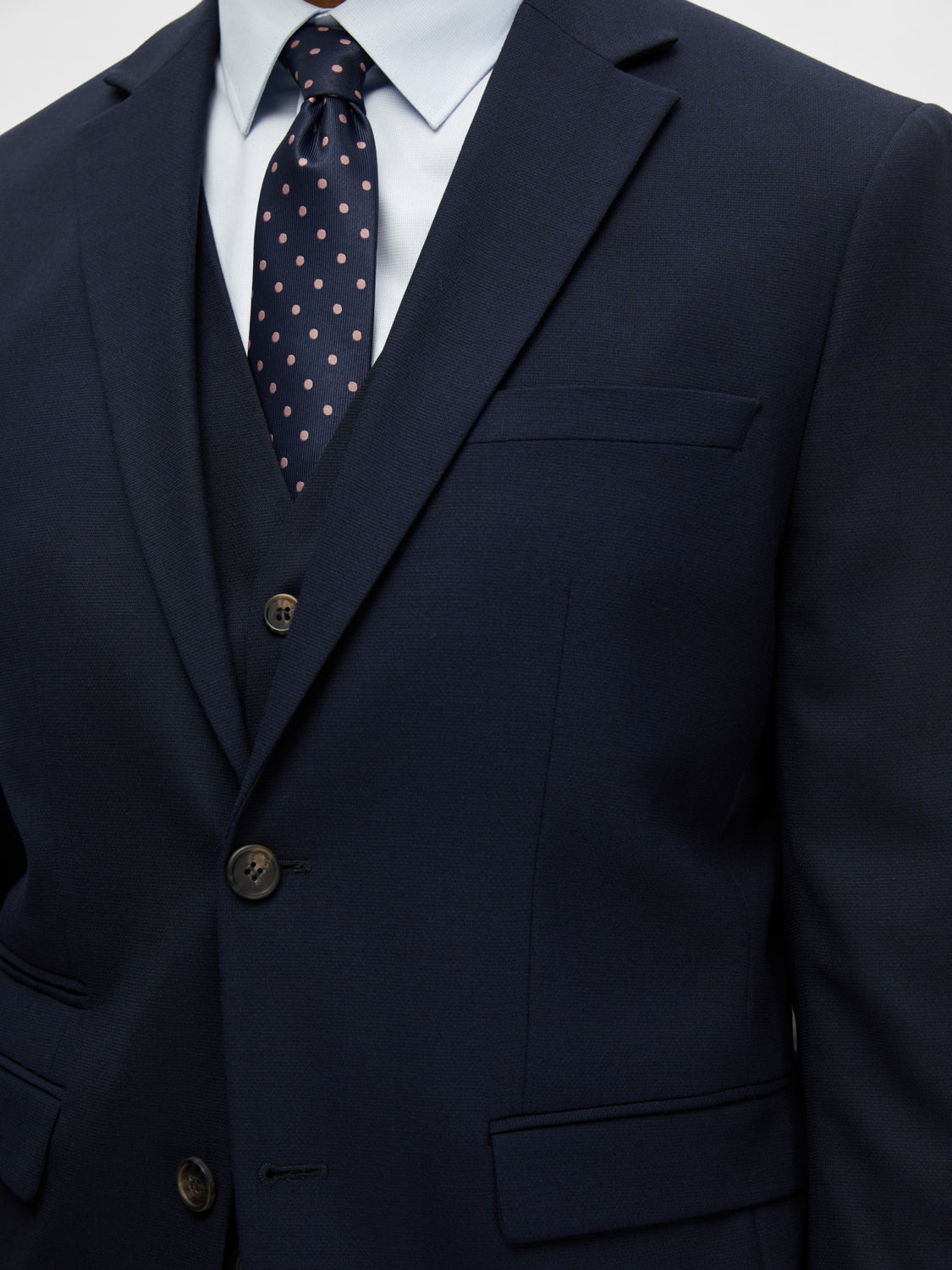 kavaj kostym selected homme neil blazer suit blazer navy blue blå student bröllop