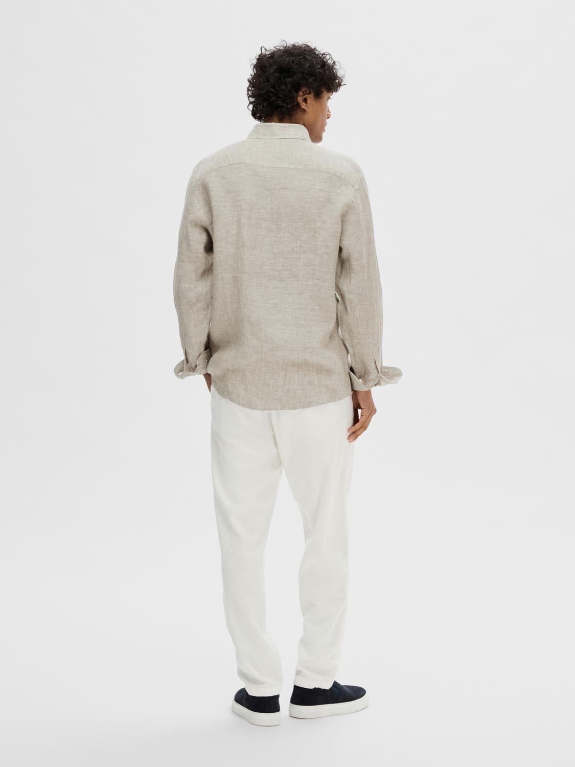 Kylian Linen Shirt Vetiver