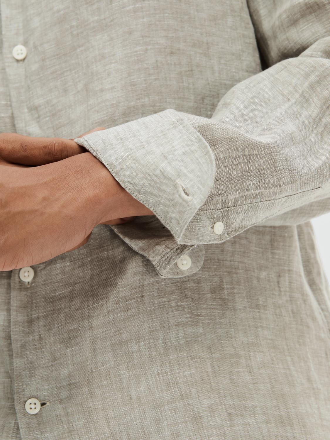 Kylian Linen Shirt Vetiver