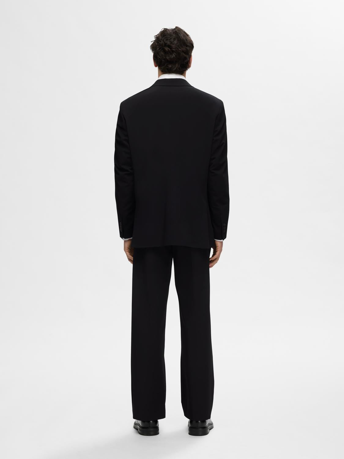 Liam Relaxed Blazer Black