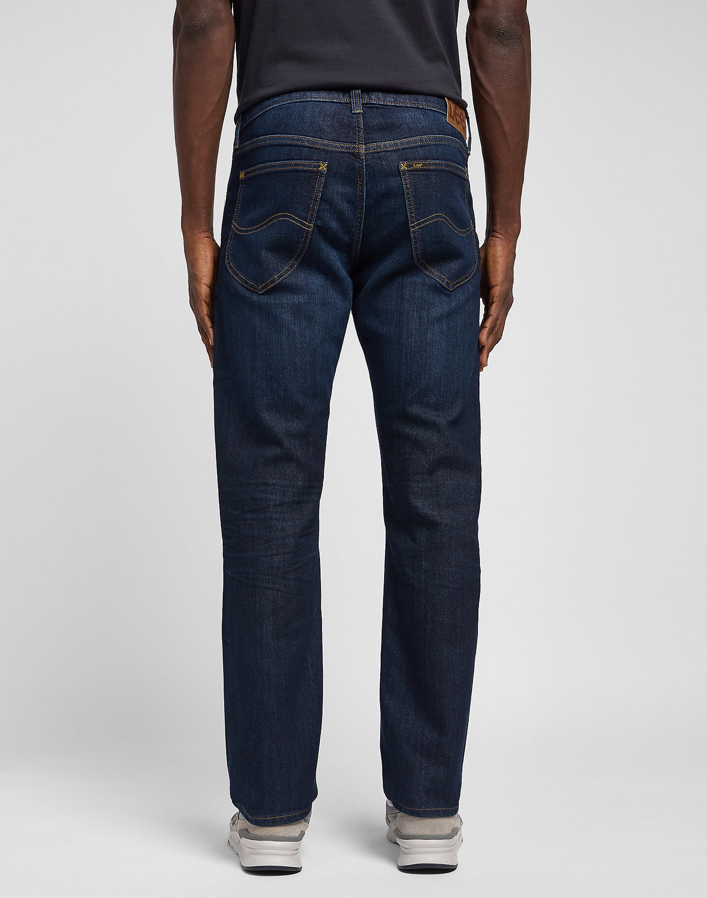daren lee daren zip leejeans stretch regular fit raka jeans dragkedja zip strong hand