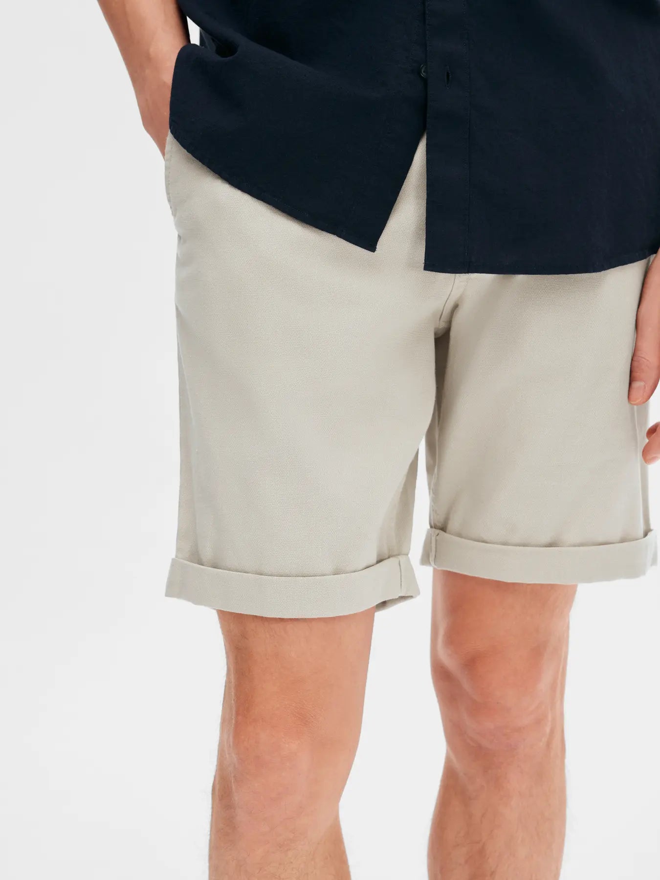 Luton Flex Shorts Pure Cashmere