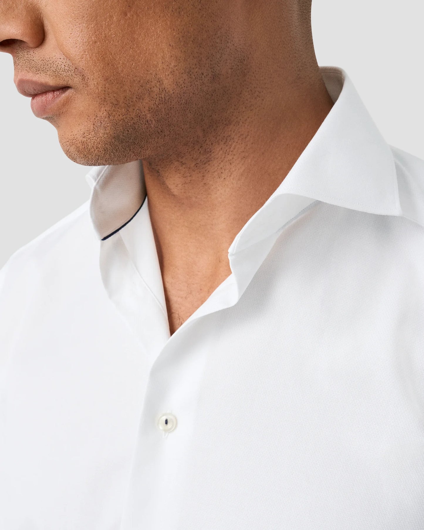 Semi Solid Dobby White