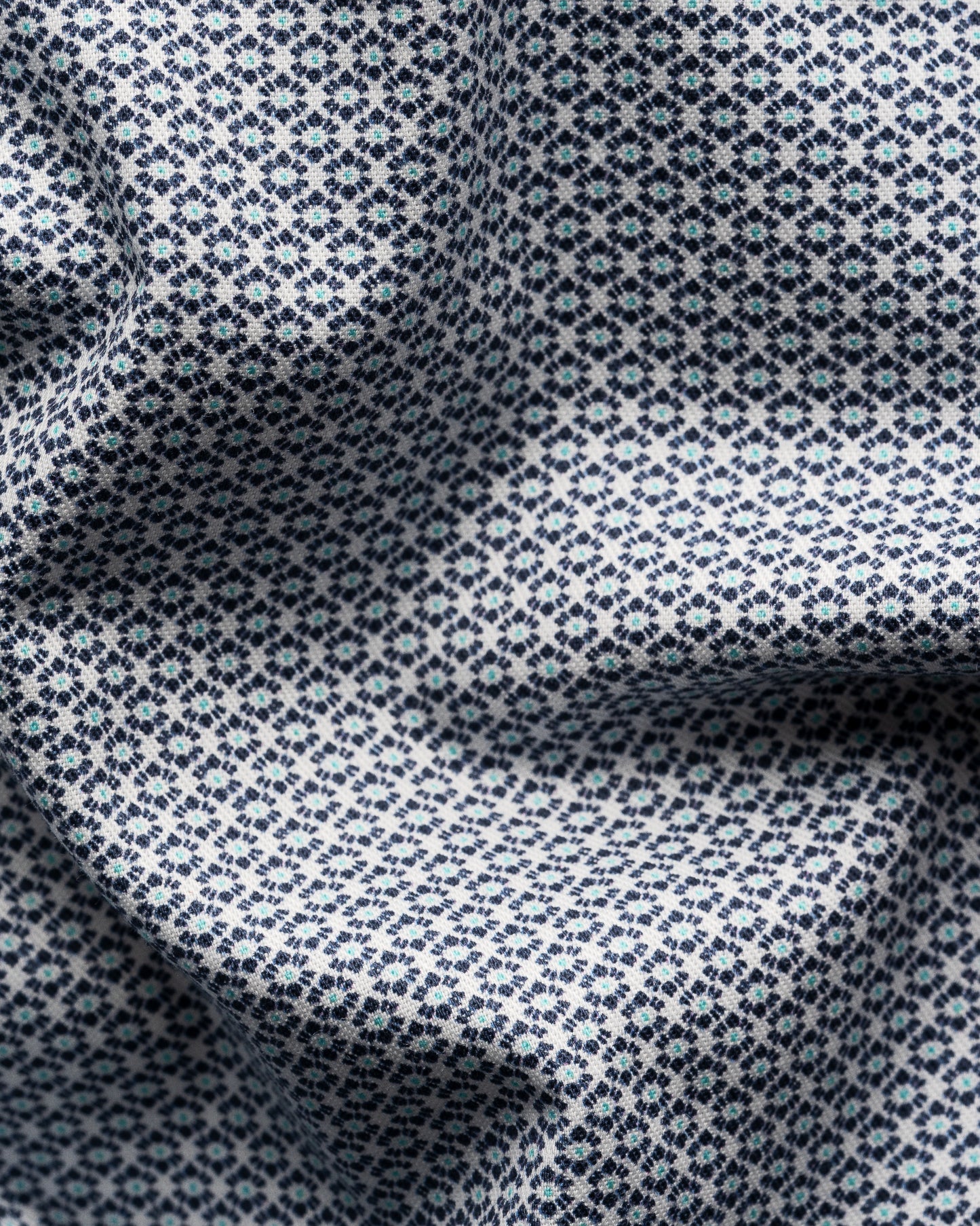 skjorta shirt eton slim fit etonshirts geometric twill kostym skjorta