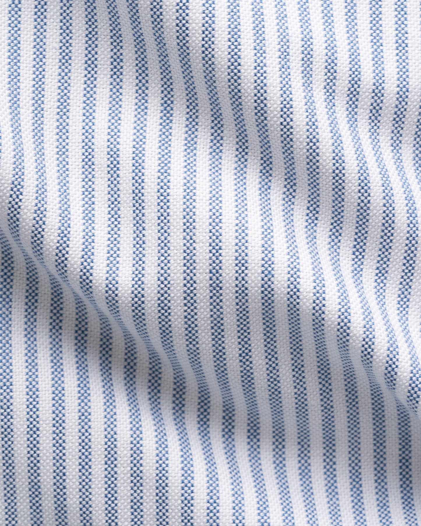 skjorta shirt eton striped oxford shirt etonshirts randig ränder blue blå white vit button down fri frakt stenungsund