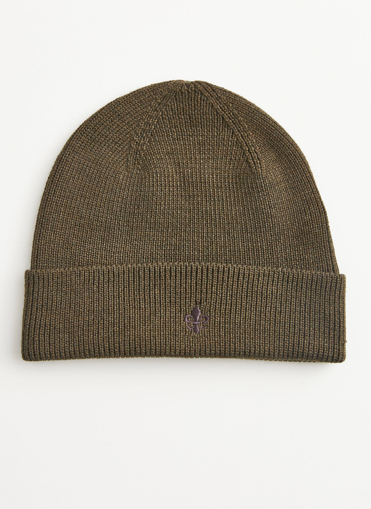 mössa morris wells beanie vinter mössa olive grön green merino ull