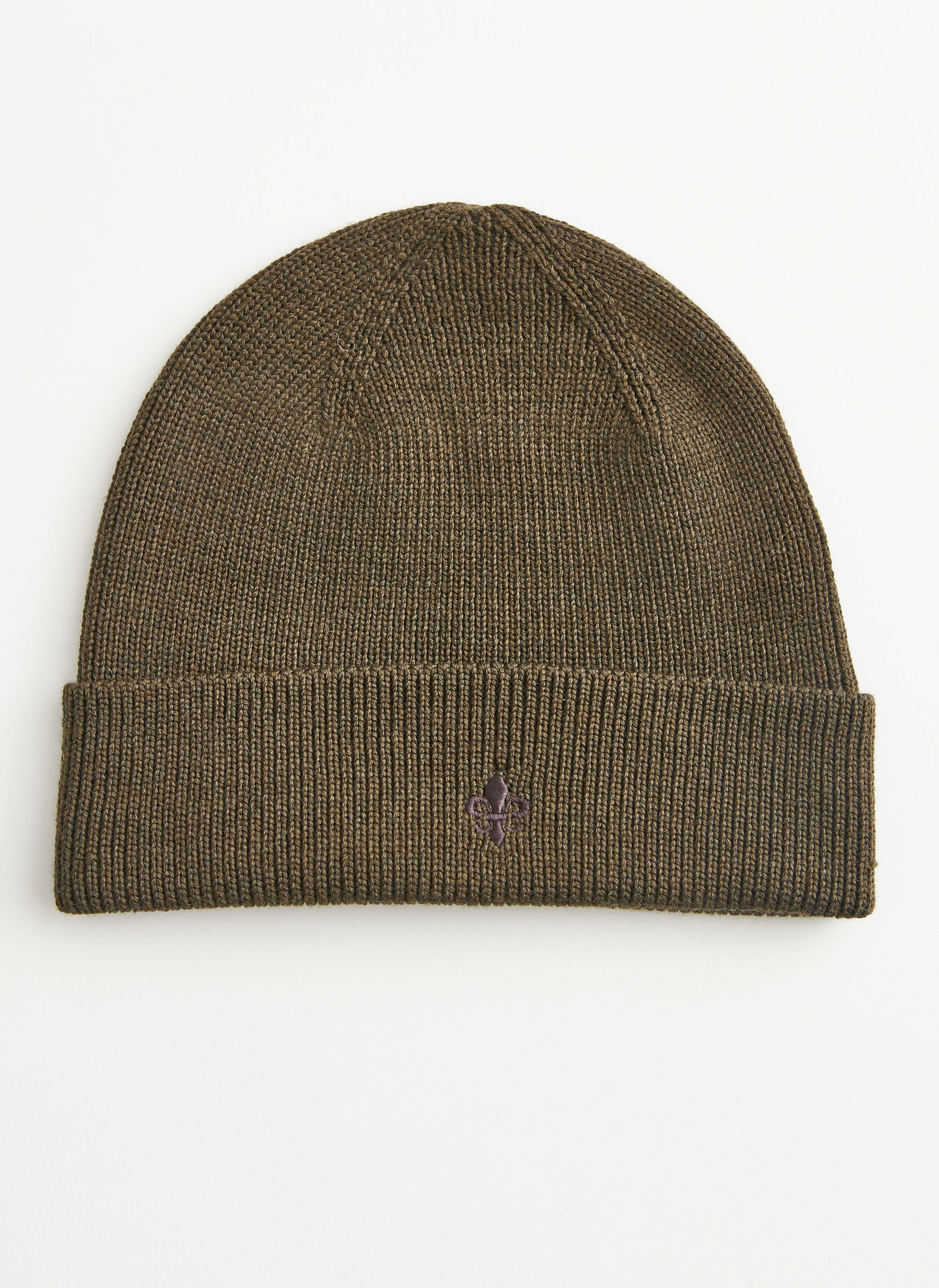 mössa morris wells beanie vinter mössa olive grön green merino ull