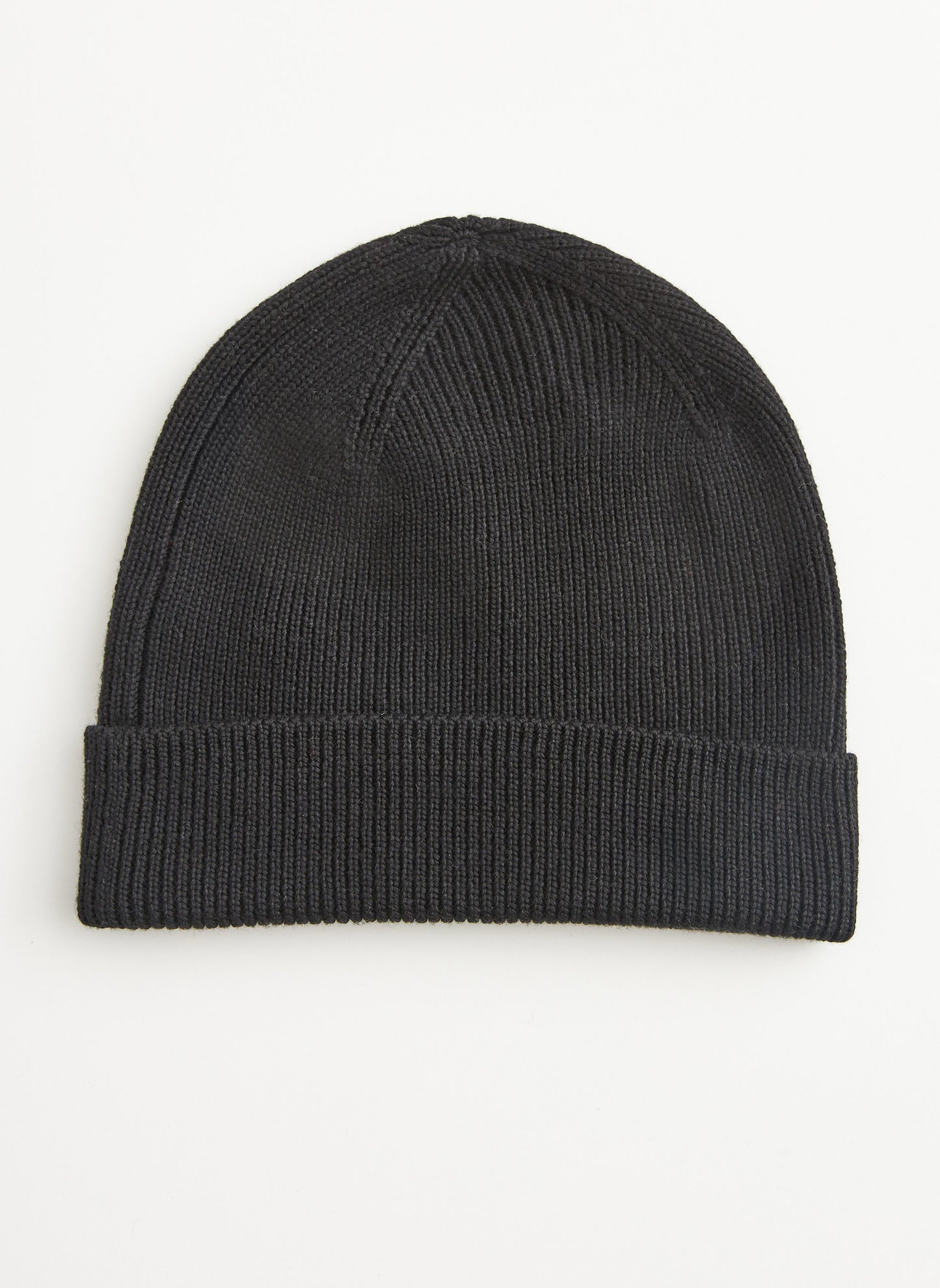 mössa morris wells beanie vinter mössa svart black merino ull
