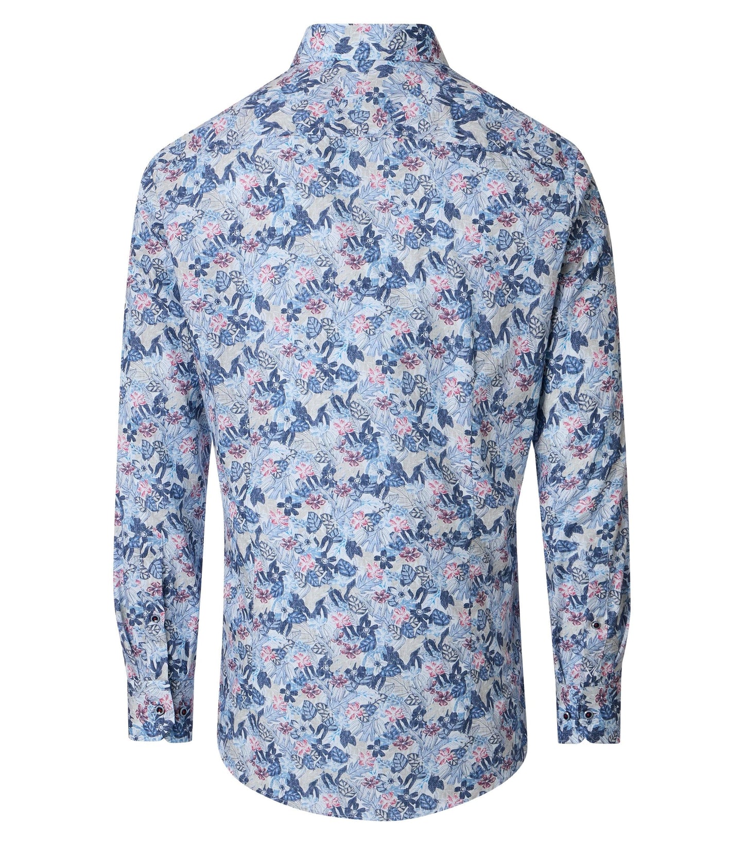 skjorta shirt venti casamoda regular fit modern fit kostym skjorta multi flowers blommor print mönstrad