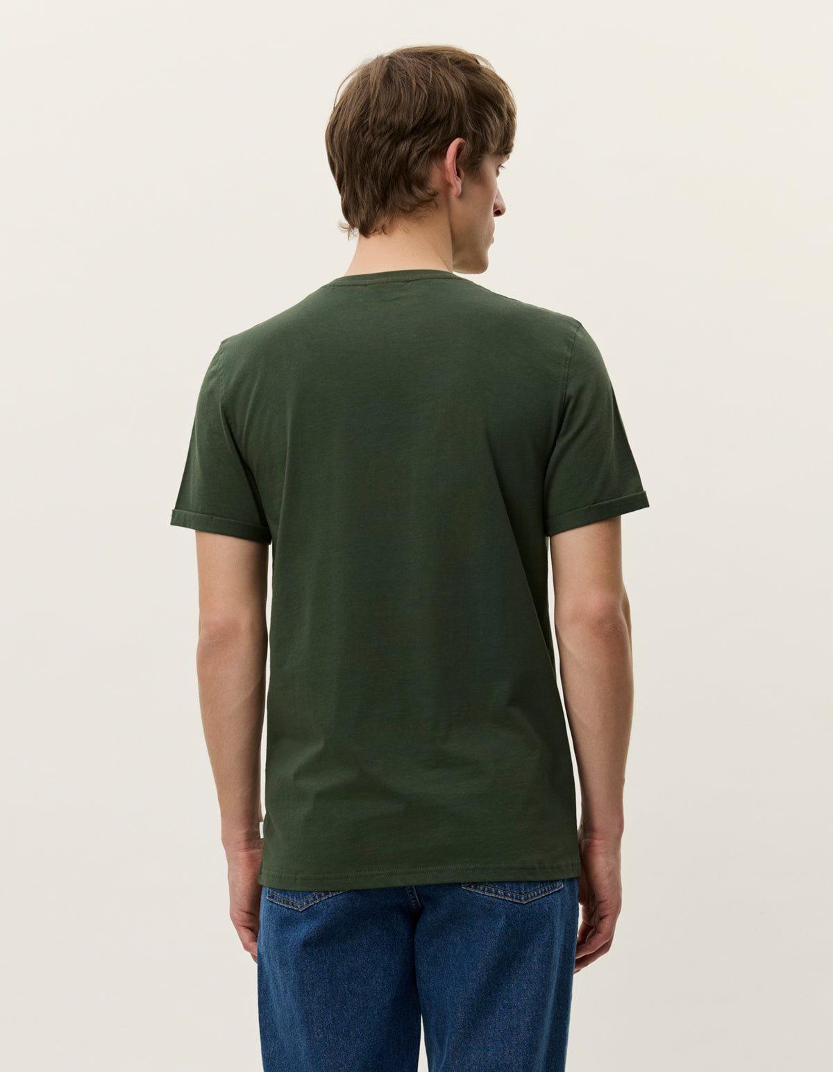 les deux t-shirt tee nörregaard duffle bag tee green grön contrast norregaard