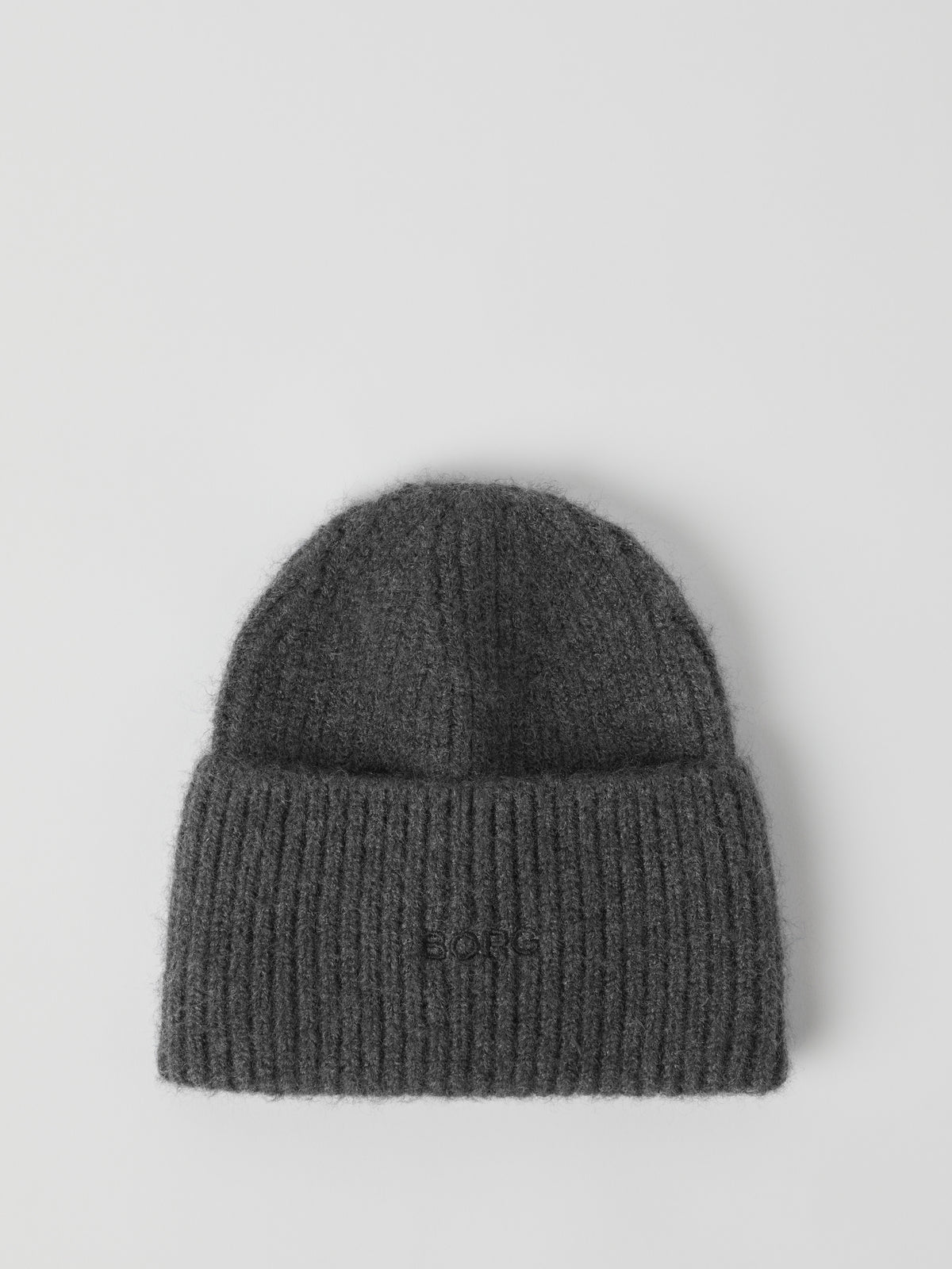 mössa beanie björn borg björn borg studio beanie vinter mössa dark grey melange grå fri frakt stenungsund