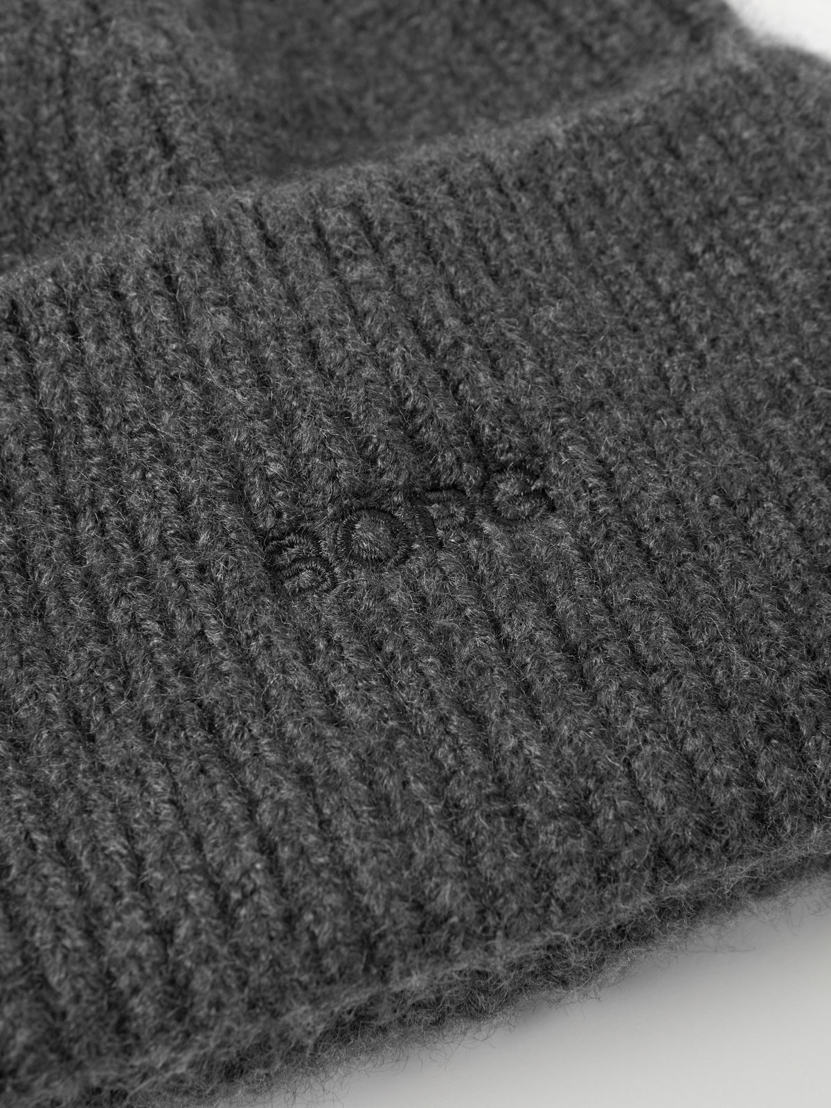 mössa beanie björn borg björn borg studio beanie vinter mössa dark grey melange grå fri frakt stenungsund