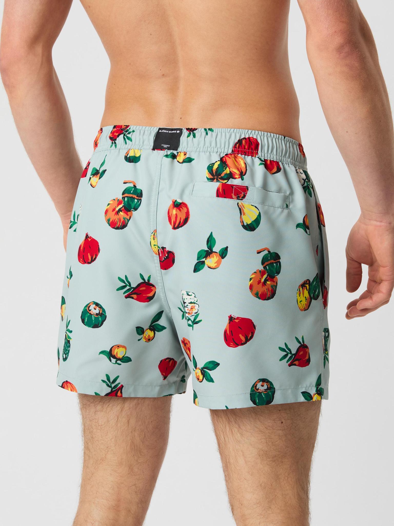 badbyxor swim shorts björn borg pumpkin patch shorts mönstrade pumpor